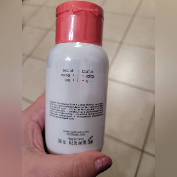 CLARINS RE-MOVE Micellar Cleansing Milk 6.8 oz / 200 ml Sealed New With Box - Picture 2 of 4